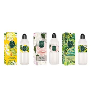 Eyüp Sabri Tuncer 3x400 ml Klasik Limon + Gardenya + Ayvalık Zeytin Çiçeği Kolonyası