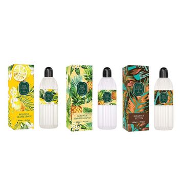 Eyüp Sabri Tuncer 3x400 ml Klasik Limon + Hawaii Ananas + Tütün Kolonyası