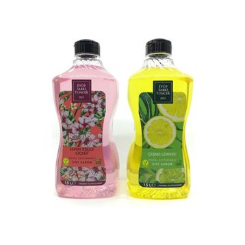 Eyüp Sabri Tuncer 4x500 ml Alaçatı Japon Kiraz Okyanus ve Çeşme Limonu Sıvı Sabun Seti