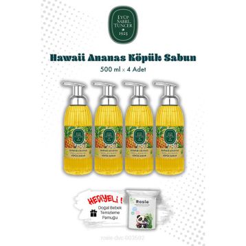 Eyüp Sabri Tuncer 4x500 ml Hawaii Ananas Köpük Sabun