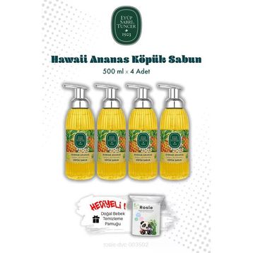 Eyüp Sabri Tuncer 4x500 ml Hawaii Ananas Köpük Sabun