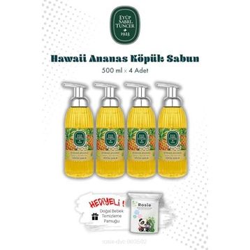 Eyüp Sabri Tuncer 4x500 ml Hawaii Ananas Köpük Sabun