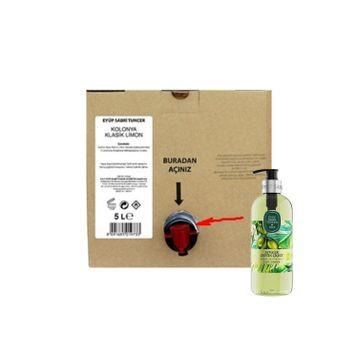 Eyüp Sabri Tuncer 5 lt Klasik Limon Kolonyası ve 2x1 lt Sprey Başlık