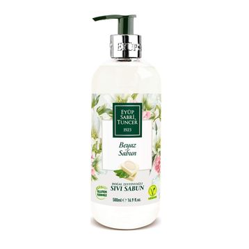 Eyüp Sabri Tuncer 500 ml Pet Şişe Doğal Zeytinyağlı Beyaz Sıvı Sabun