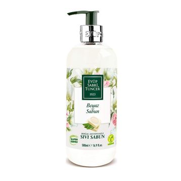 Eyüp Sabri Tuncer 500 ml Pet Şişe Doğal Zeytinyağlı Beyaz Sıvı Sabun
