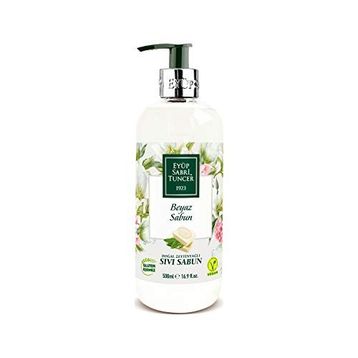 Eyüp Sabri Tuncer 500 ml Pet Şişe Doğal Zeytinyağlı Beyaz Sıvı Sabun