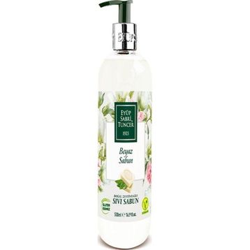 Eyüp Sabri Tuncer 500 ml Pet Şişe Doğal Zeytinyağlı Beyaz Sıvı Sabun