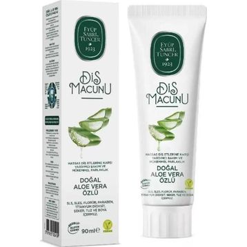 Eyüp Sabri Tuncer Aloe Vera Özlü 4x90 ml Diş Macunu