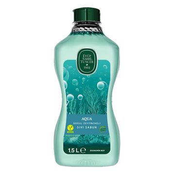 Eyüp Sabri Tuncer Aqua Doğal Zeytinyağlı 1.5 lt Pet Şişe Sıvı Sabun