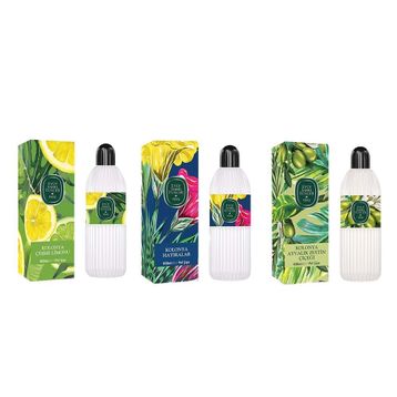 Eyüp Sabri Tuncer Çeşme Limonu + Hatıralar + Ayvalık Zeytin Çiçeği Pet Şişe 3x400 ml Kolonya