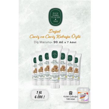 Eyüp Sabri Tuncer Ceviz Kabuğu Özlü 90 ml Diş Macunu