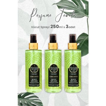 Eyüp Sabri Tuncer Combatıve 3x250 ml Erkek Pj Body Splash