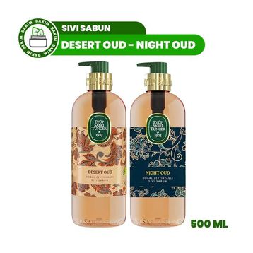 Eyüp Sabri Tuncer Desert Oud 500 ml Sıvı Sabun + Night Oud 500 ml Sıvı Sabun