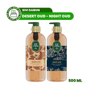 Eyüp Sabri Tuncer Desert Oud 500 ml Sıvı Sabun + Night Oud 500 ml Sıvı Sabun
