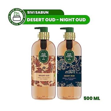 Eyüp Sabri Tuncer Desert Oud 500 ml Sıvı Sabun + Night Oud 500 ml Sıvı Sabun