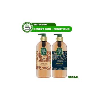 Eyüp Sabri Tuncer Desert Oud 500 ml Sıvı Sabun + Night Oud 500 ml Sıvı Sabun