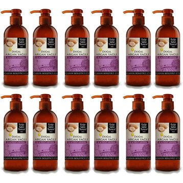 Eyüp Sabri Tuncer Doğal Argan Yağlı 12x250 ml El ve Vücut Losyonu