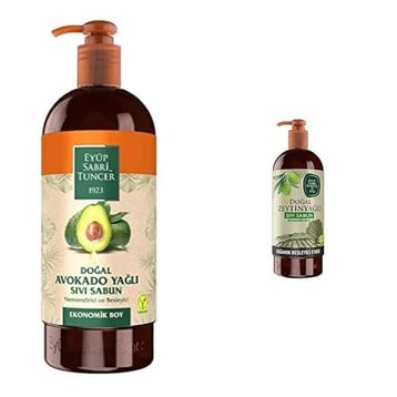 Eyüp Sabri Tuncer Doğal Avokado Yağlı ve Zeytinyağlı 2x750 ml Sıvı Sabun Seti