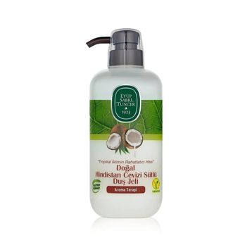 Eyüp Sabri Tuncer Doğal Hindistan Cevizi Sütlü 5x600 ml Duş Jeli