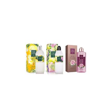 Eyüp Sabri Tuncer EST Klasik Limon Cam+Verbena 400 ml Zinde Pet+350 ml Gül Suyu