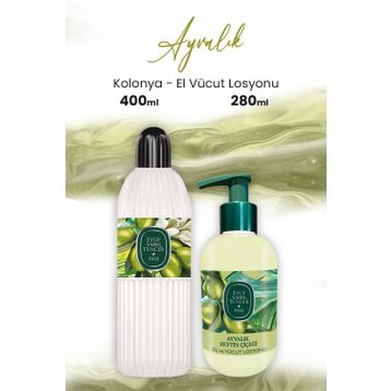 Eyüp Sabri Tuncer Eyüp Sabri Tuncer Ayvalık Zeytin Vücut Losyonu 280 ml ve 400 ml Kolonya