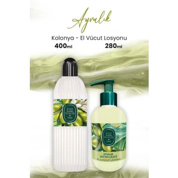 Eyüp Sabri Tuncer Eyüp Sabri Tuncer Ayvalık Zeytin Vücut Losyonu 280 ml ve 400 ml Kolonya