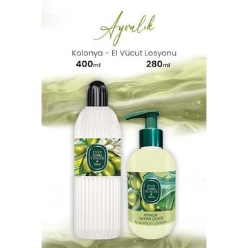 Eyüp Sabri Tuncer Eyüp Sabri Tuncer Ayvalık Zeytin Vücut Losyonu 280 ml ve 400 ml Kolonya
