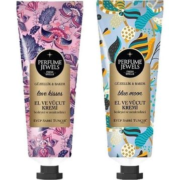 Eyüp Sabri Tuncer Perfume Jewels Love Kisses + Blue Moon 50 ml El Kremi