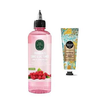 Eyüp Sabri Tuncer Soul Beauty 50 ml El Vücut Kremi + 500 ml Frambuazlı Sirke Saç Toniği