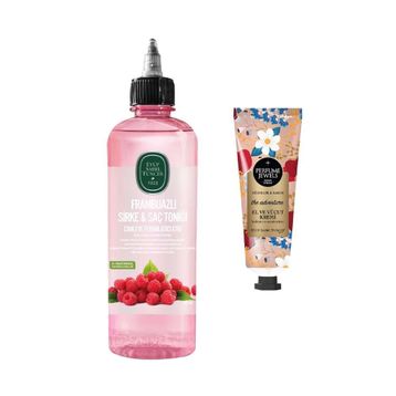 Eyüp Sabri Tuncer The Adventure 50 ml El Vücut Kremi + 500 ml Frambuazlı Sirke Saç Toniği