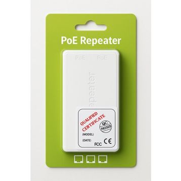 Ezcool Ez-102Jl 1 Giriş 2 Çıkış Poe Repeater