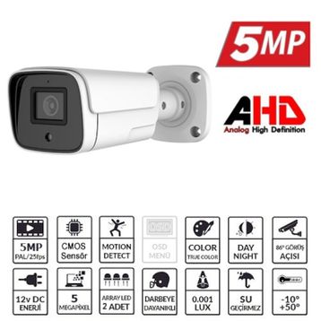 Ezcool Ez-4040hd 5mp 3.6mm 2array Ahd Bullet