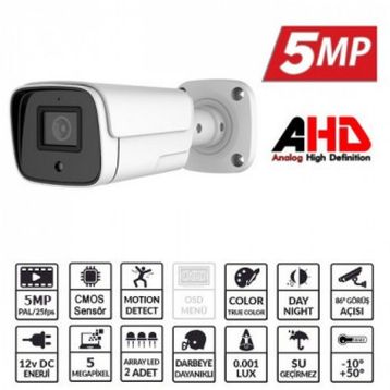 Ezcool Ez-4040hd 5mp 3.6mm 2array Ahd Bullet
