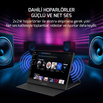 Ezcool Lite E15 15.6 inç 60Hz 4ms Full HD IPS Taşınabilir Monitör