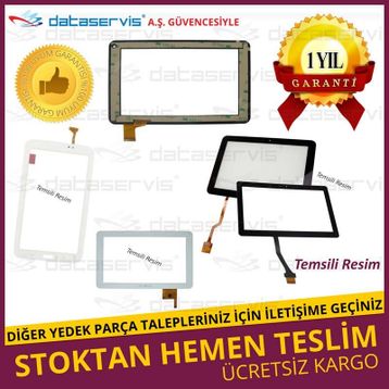 Ezcool M2 Siyah Dokunmatik Tablet Camı