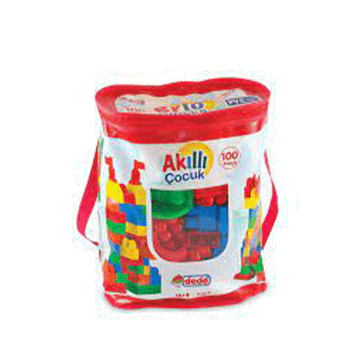 Ezolan 100 Parça 01023 Akıllı Çocuk Blokları