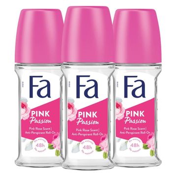 Fa 3x50 ML Pink Passion Roll-On