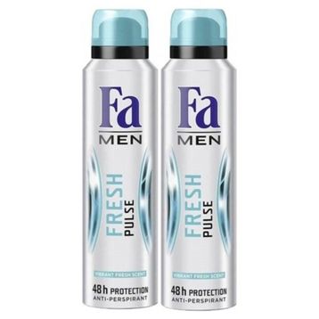 Fa Fresh Pulse Sprey 2x150 ml Erkek Deodorant