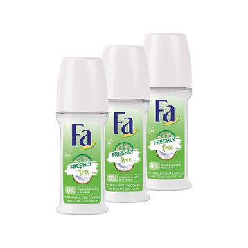 Fa Freshly Free Lime And Coconut 3x150 ml Kadın Sprey Deodorant