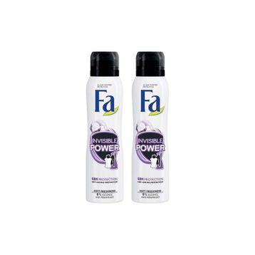 Fa Invisible Power 2x150 ML Kadın Sprey Deodorant