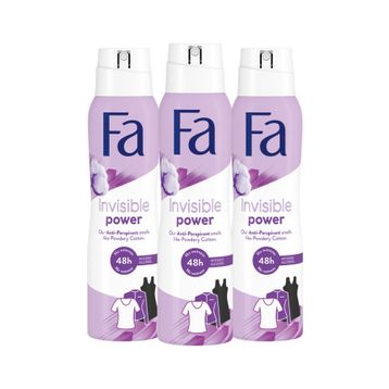 Fa Invisible Power 3x150 ml Kadın Sprey Deodorant
