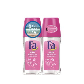 Fa Pink Passion 50 ml + 50 ml 2'li Kadın Deodorant Roll-On