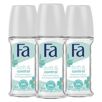 Fa Soft-Control 3x50 ml Roll-On