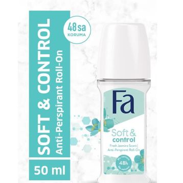 Fa Soft Control Fresh Jasmine Scent 50 ml Kadın Roll-On