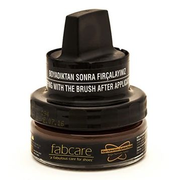 Fabcare 1001 Cam Kavanoz 50 ml Kahverengi Krem Deri Boya