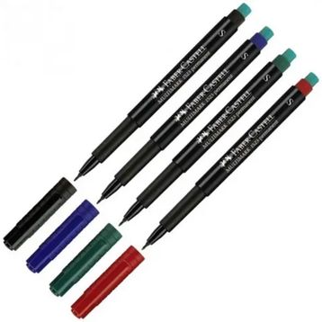 Faber Castel 0.4 mm S 3 Renk Asetat CD Kalemi