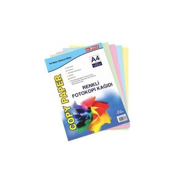 Faber Castell 100'lü Globox Renkli Fotokopi Kağıdı