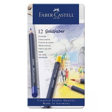 Faber-Castell 114712 Goldfaber 12 Renk Kuru Boya Kalem