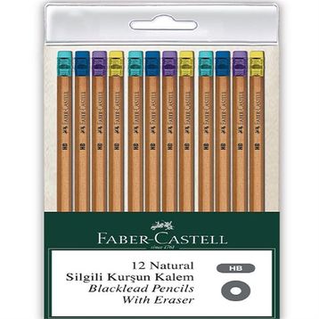 Faber-Castell 117912 Naturel 12'li Kurşun Kalem
