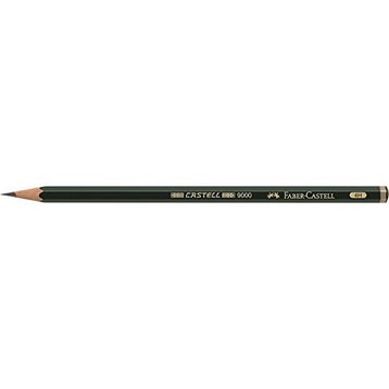 Faber-Castell 119014 4H 1 (S) Grafit Kalem – Grafit kurşun kalem (4H, siyah)